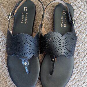 Black size 10 sandal
